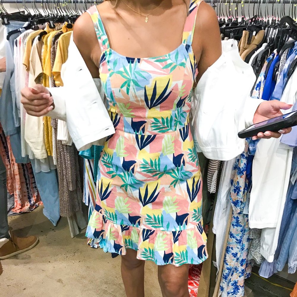 Tiki Times Mini Dress